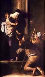 Caravaggio; Madonna dei pellegrini. Roma